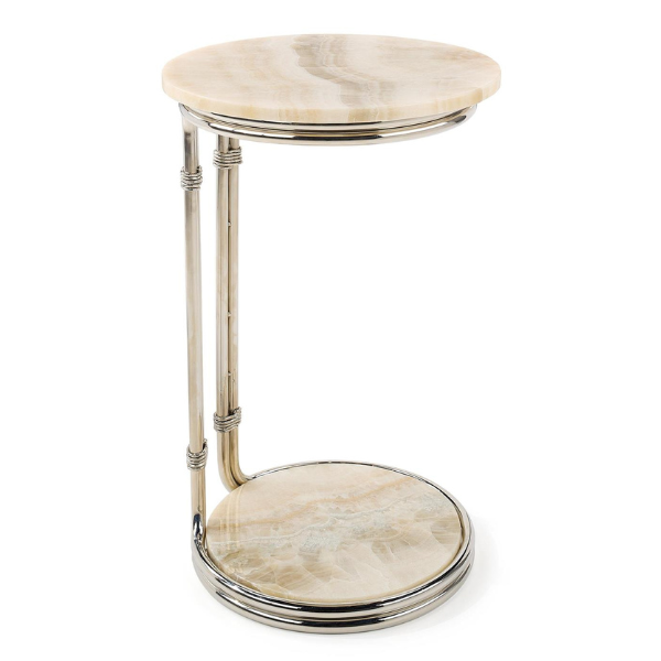 John Richard Tecali Accent Table