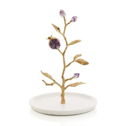 John Richard Amethyst Tree Serving Tray