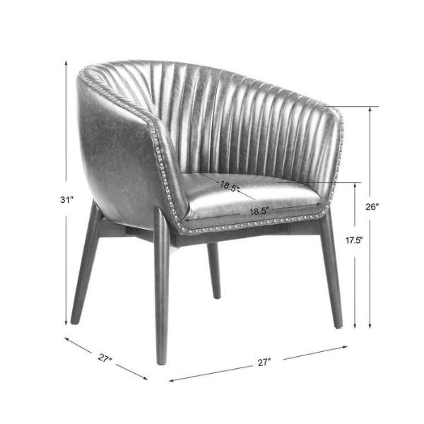 Uttermost Anders Accent Chair - Image 8