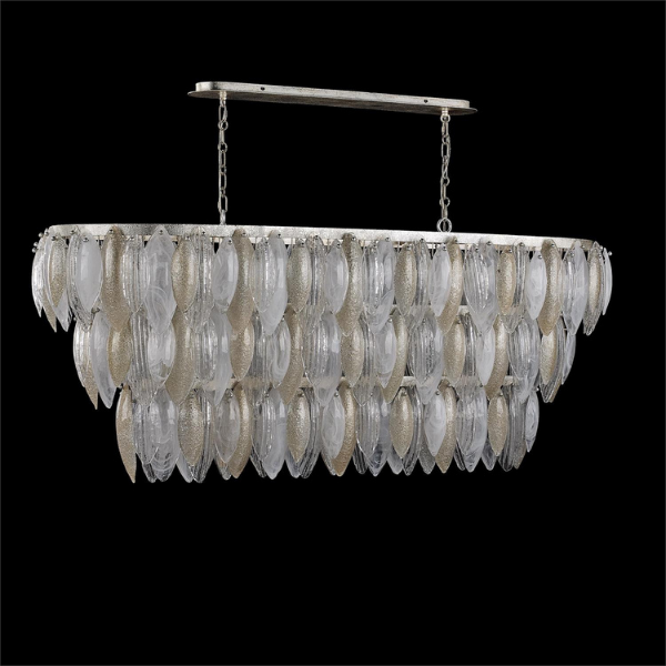 John Richard Aria Twenty-Two-Light Horizontal Chandelier - Image 2