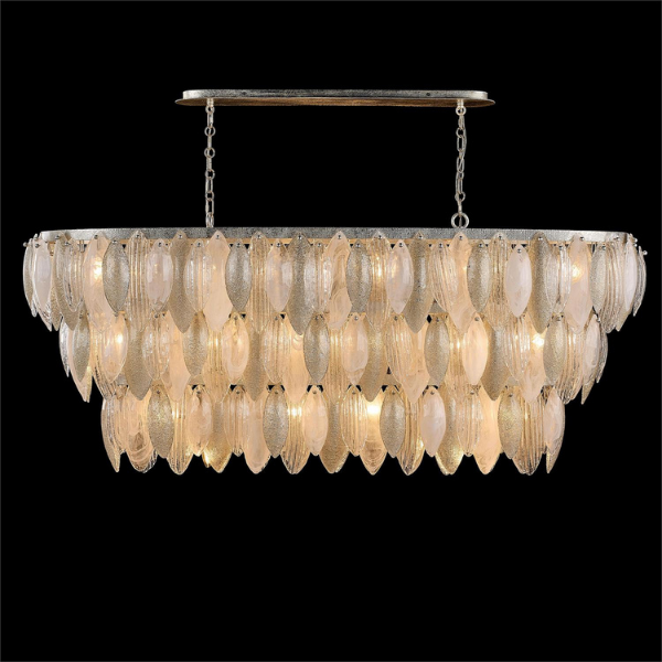 John Richard Aria Twenty-Two-Light Horizontal Chandelier - Image 3