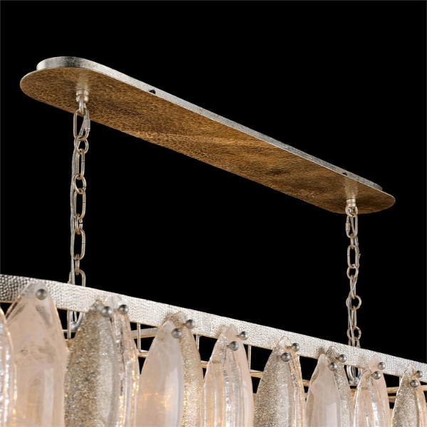 John Richard Aria Twenty-Two-Light Horizontal Chandelier - Image 5