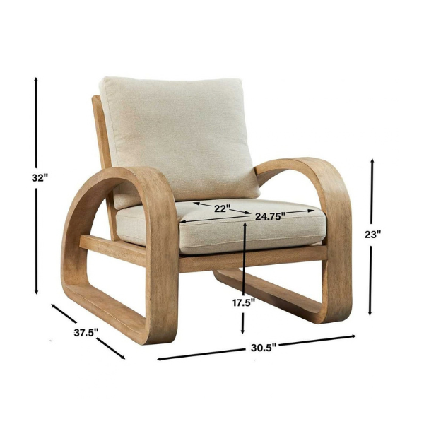 Uttermost Barbora Accent Chair - Image 8