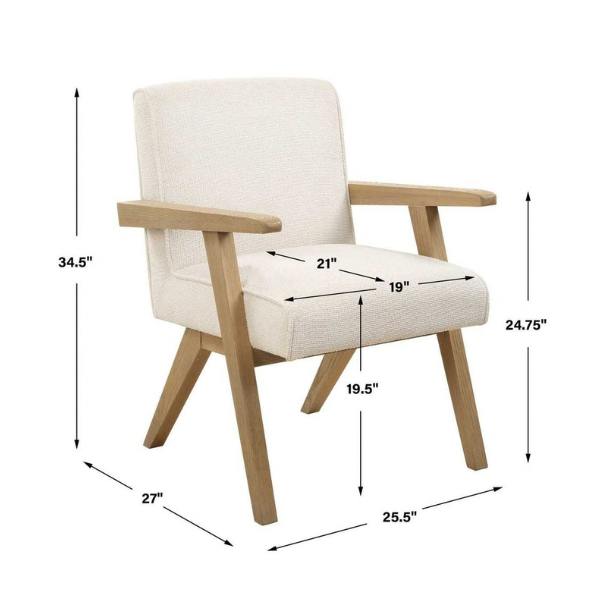 Uttermost Blakely Dining Arm Chair - Image 8