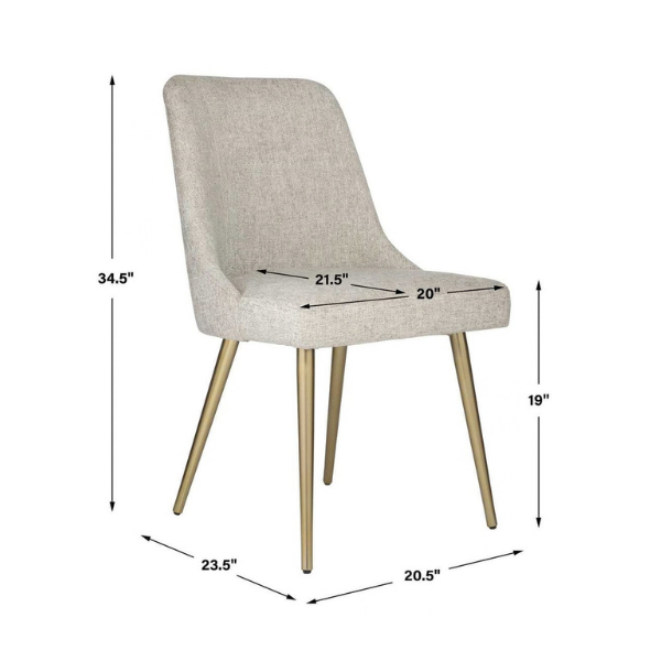 Uttermost Bramwell Dining Chair - Image 8