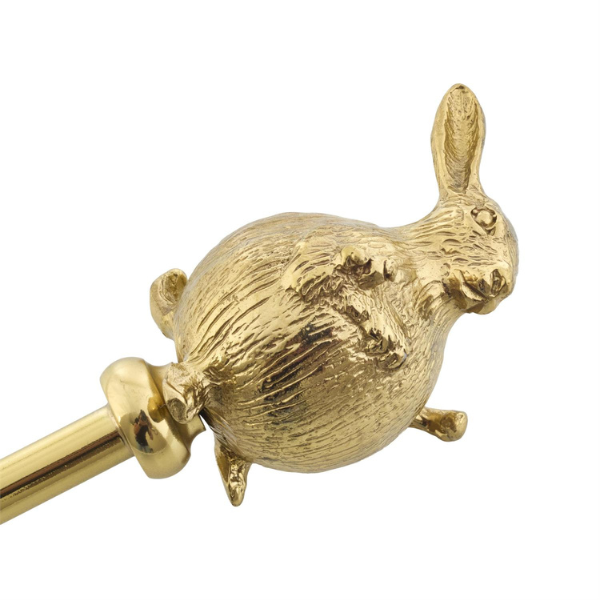 John Richard Brass Bunny Shoehorn - Image 2