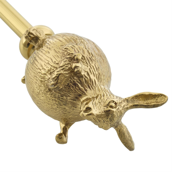 John Richard Brass Bunny Shoehorn - Image 3