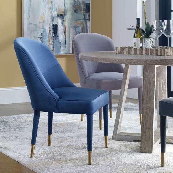 Uttermost Brie Armless Chair, 2 Per Box - Image 29