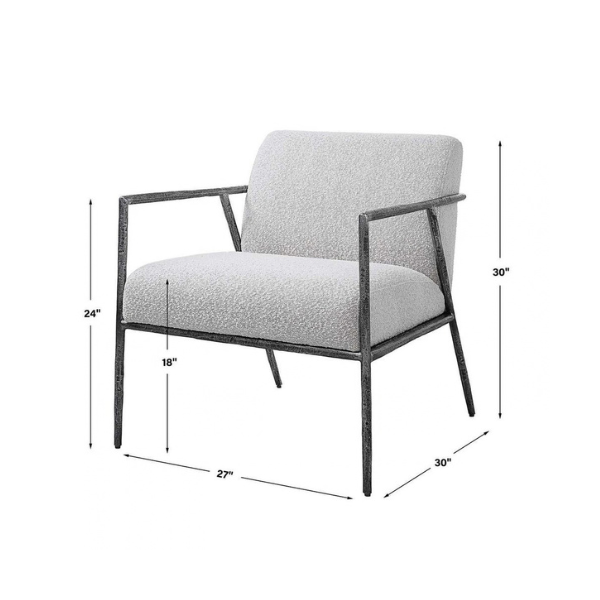 Uttermost Brisbane Accent Chair - Image 8