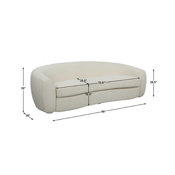 Uttermost Capra Sofa - Image 8