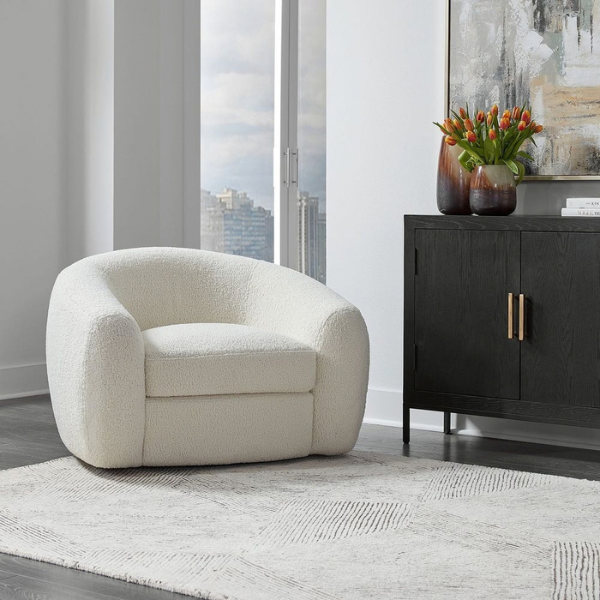 Uttermost Capra Swivel Chair - Image 3