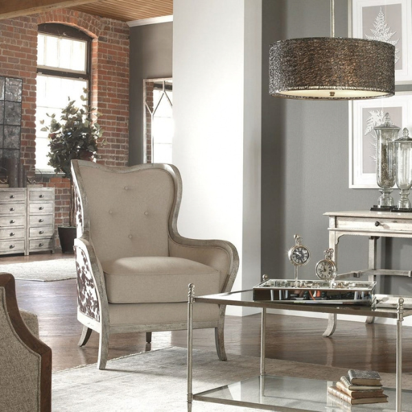 Uttermost Chalina Armchair - Image 3