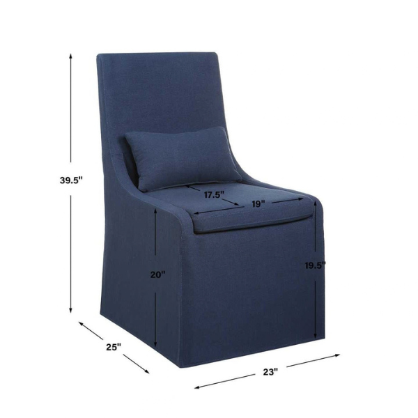 Uttermost Coley Armless Chair - Image 9