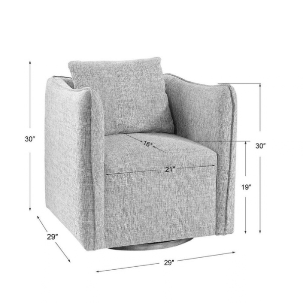 Uttermost Corben Swivel Chair - Image 17