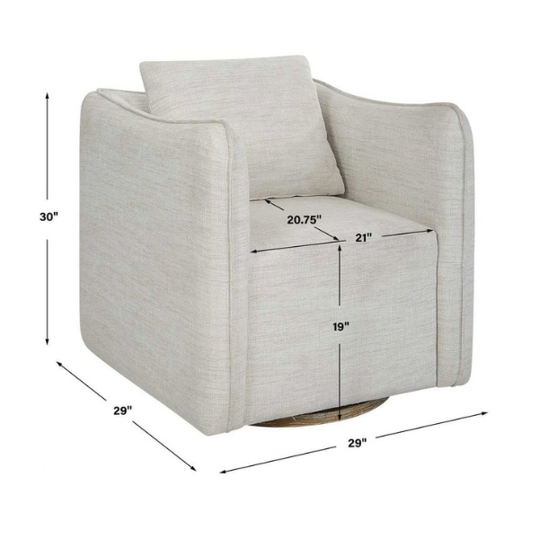 Uttermost Corben Swivel Chair - Image 27