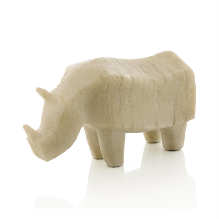 John Richard Cubist Rhino Sculpture