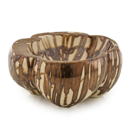 John Richard Drizzled Porcelain Bowl