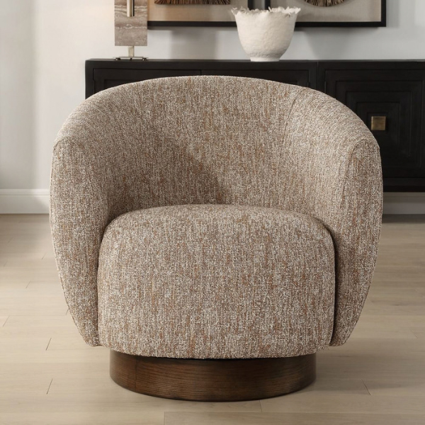 Uttermost Dunes Swivel Chair - Image 2