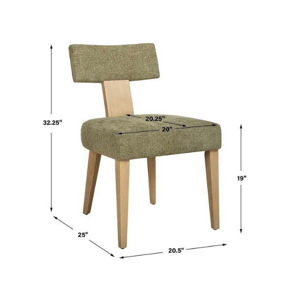 Uttermost Elysian Dining Chair, 2 Per Box, Priced Each - Image 8