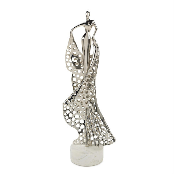 ohn Richard Evangelina Sculpture on Marble - Small Nickel