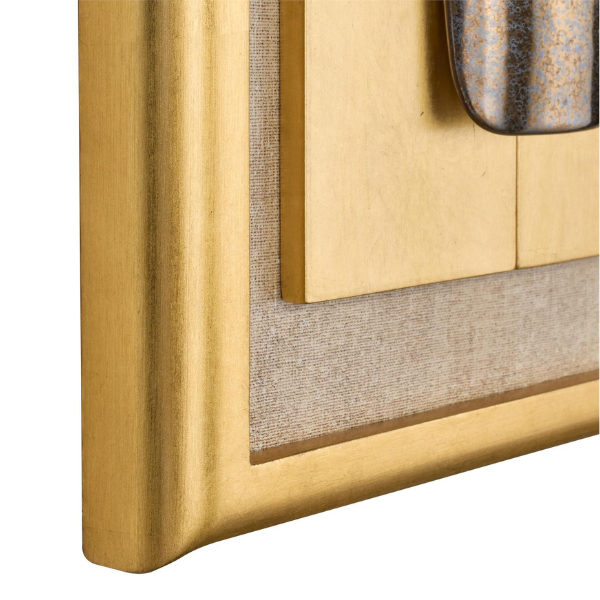 John Richard Gilded Porcelain Relief Wall Art - Bronze - Image 3