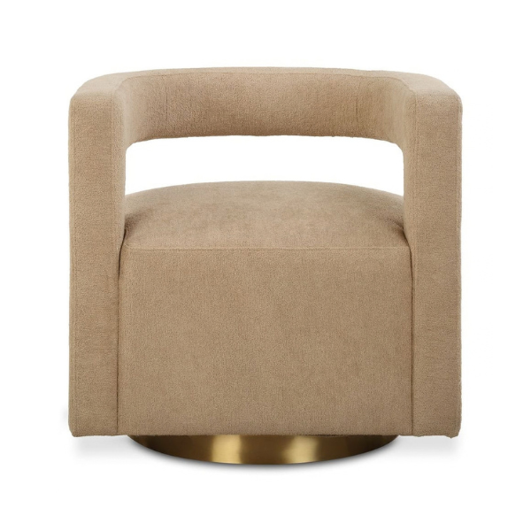 Uttermost Grounded Swivel Chair
