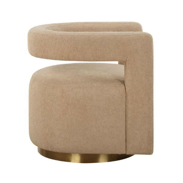 Uttermost Grounded Swivel Chair - Image 4