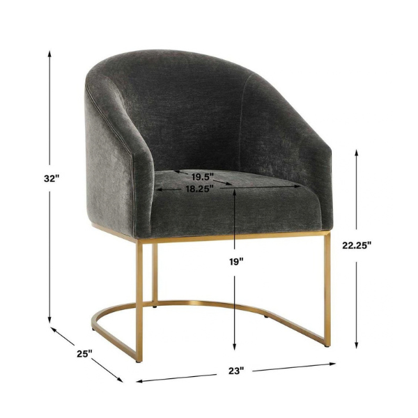 Uttermost Hanni Dining Arm Chair - Image 9