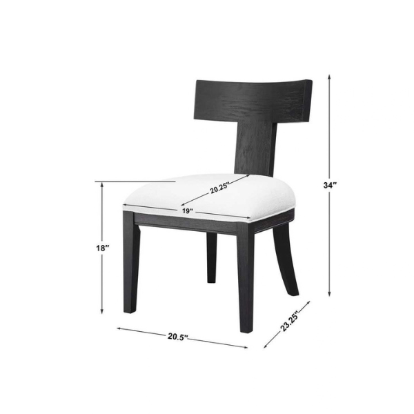 Uttermost Idris Armless Chair - Image 9
