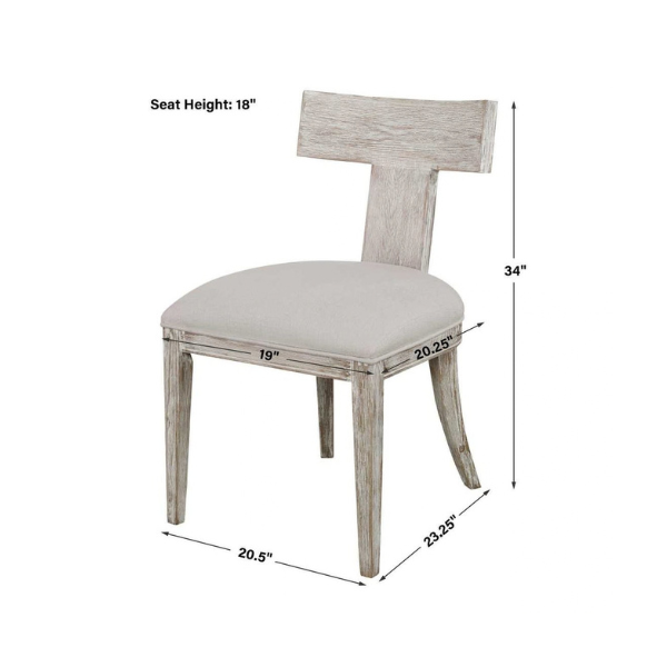 Uttermost Idris Armless Chair - Image 23