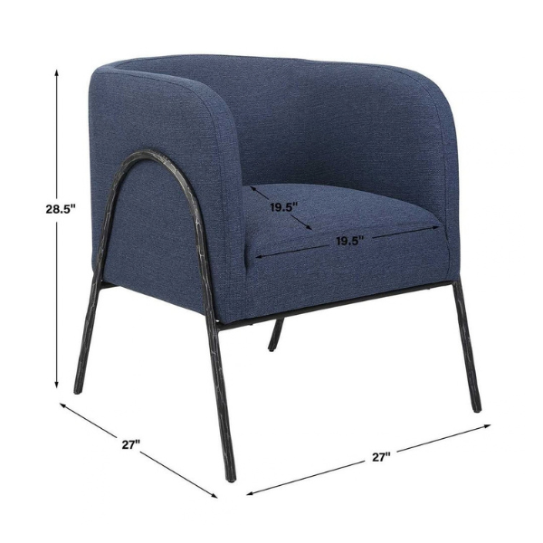 Uttermost Jacobsen Accent Chair - Image 9