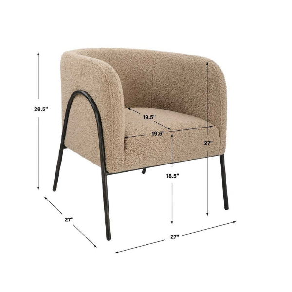Uttermost Jacobsen Accent Chair - Image 25