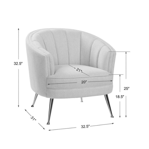 Uttermost Janie Accent Chair - Image 9