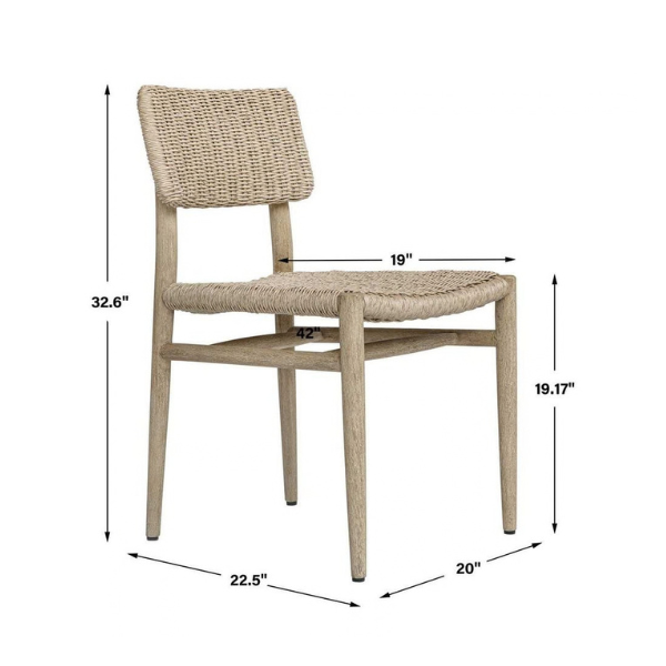 Uttermost Kailua Outdoor Dining Chair - Image 11