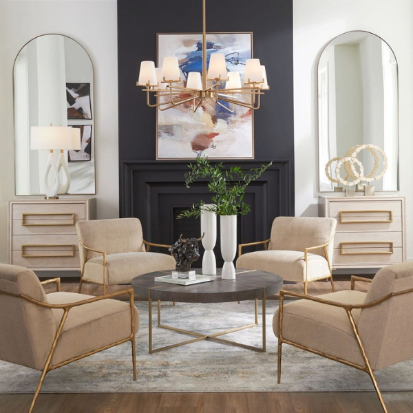 Uttermost Kashmir Accent Chair - Image 2