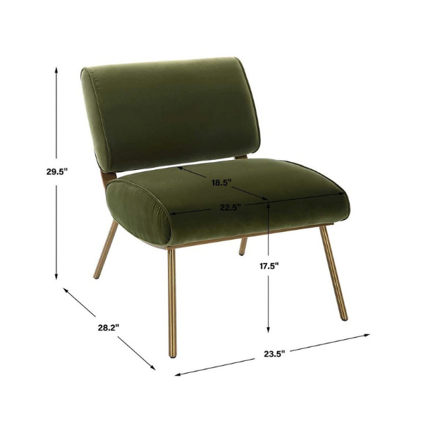 Uttermost Knoll Accent Chair - Image 10