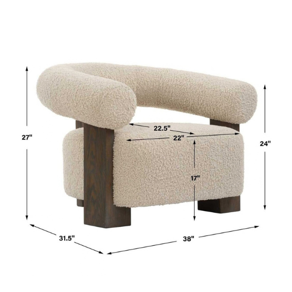Uttermost Lennox Accent Chair - Image 8
