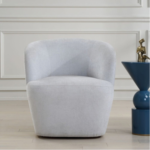 Uttermost Mist Swivel Chair - Image 2