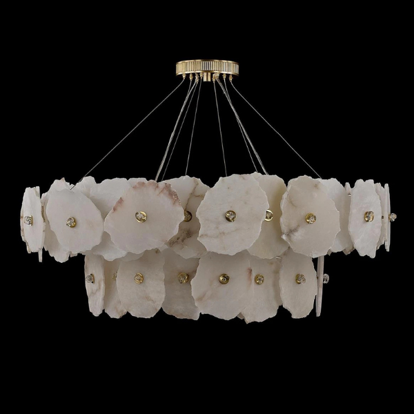 John Richard Montserrat Two-Tier Twenty-Four-Light Chandelier - Image 2