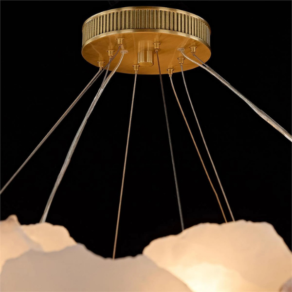 John Richard Montserrat Two-Tier Twenty-Four-Light Chandelier - Image 4