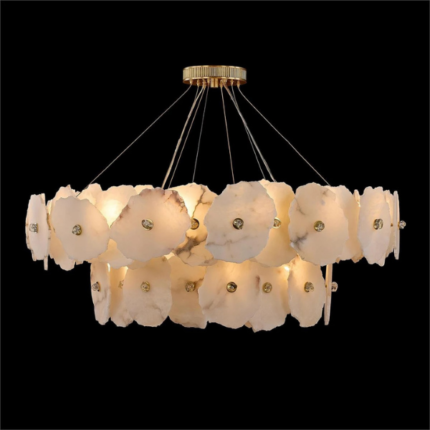 John Richard Montserrat Two-Tier Twenty-Four-Light Chandelier