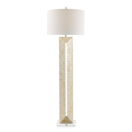 John Richard Nacre Floor Lamp