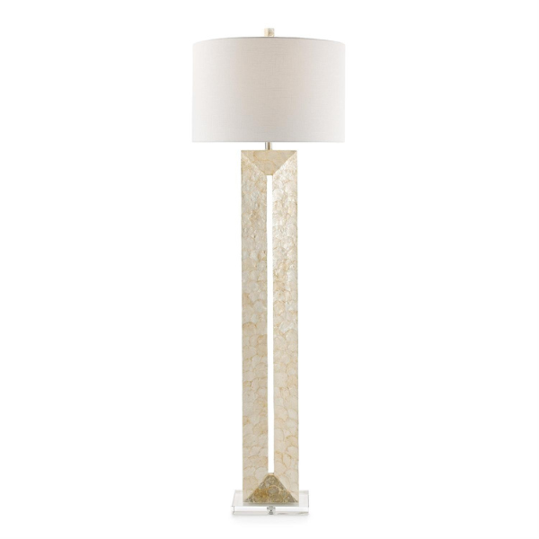 John Richard Nacre Floor Lamp