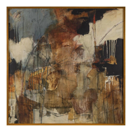 John Richard Nancy Hirsch Lassen's Perfect Storm No. 1 in a Gold Amber Gallery Frame