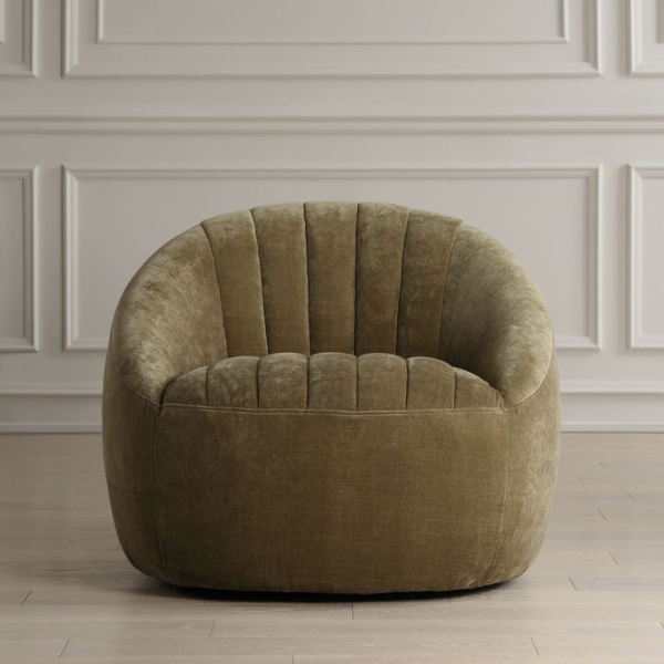 Uttermost Narrows Swivel Chair - Image 2