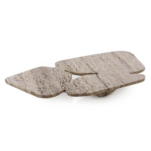 John Richard Organic Travertine Tray