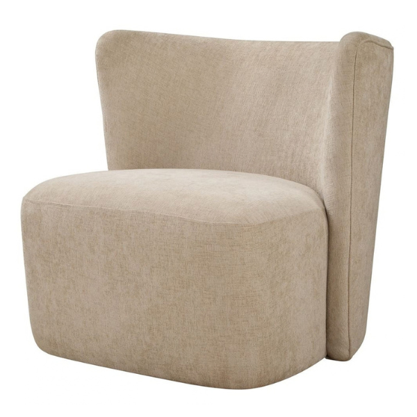 Uttermost Outlook Swivel Chair, Sand - Image 4