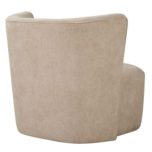 Uttermost Outlook Swivel Chair, Sand - Image 6