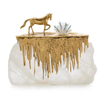 John Richard Prairie Sculpture on Selenite