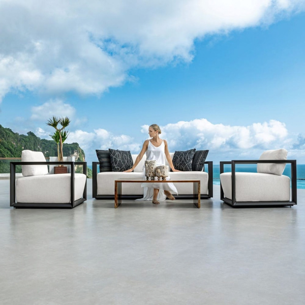 Uttermost Remsen Outdoor Lounge Chair - Image 2